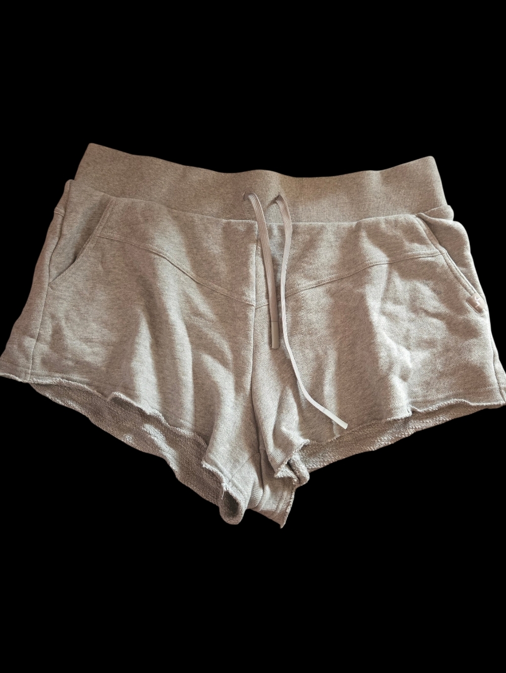 JoyLab Olive Gray Cozy Lounge Shorts
